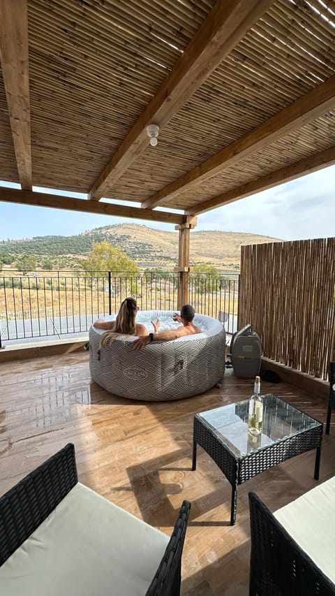 Natural landscape, Hot Tub, View (from property/room), Mountain view