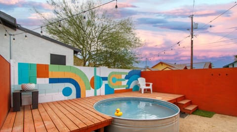 Day, Natural landscape, Pool view, Swimming pool, Swimming pool, Sunrise, Sunset