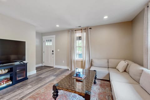 Front Porch Looking In House in Black Mountain