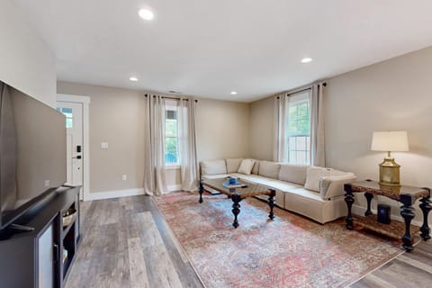 Front Porch Looking In House in Black Mountain