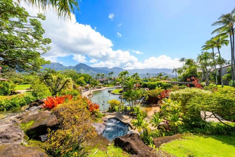 Ocean and Mountain Views Hanalei Bay Resort House in Princeville