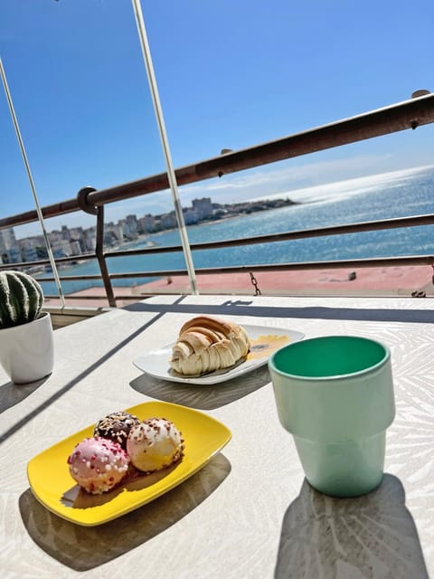 Day, Natural landscape, View (from property/room), Balcony/Terrace, Sea view