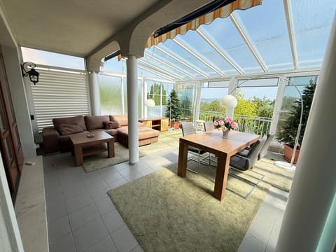 Patio, View (from property/room), Balcony/Terrace, Seating area, Dining area