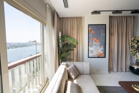 Seating area, River view