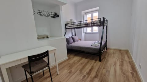 Bed, Seating area, Bedroom, bunk bed