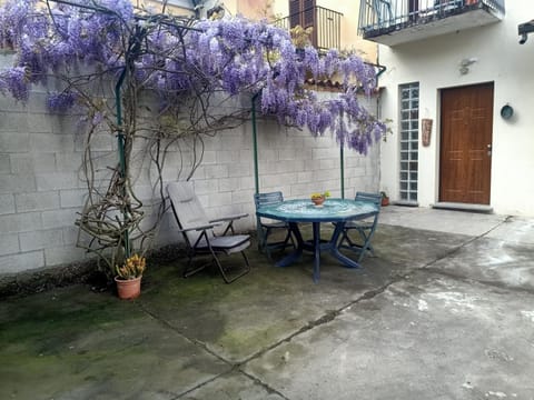Property building, Patio