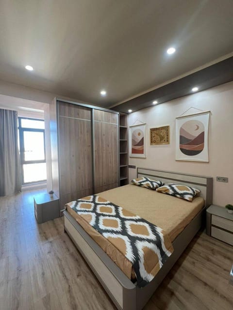 Bed, Bedroom, wardrobe
