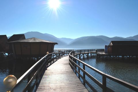 Lake view, Sunrise, Sunset