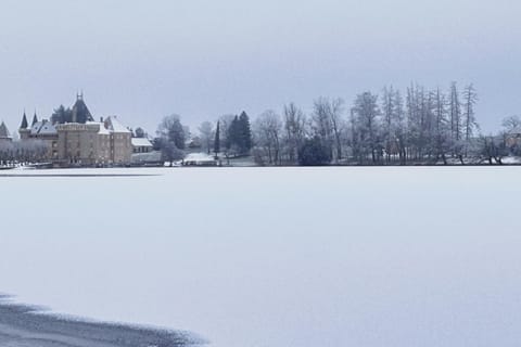 Nearby landmark, Winter, Landmark view
