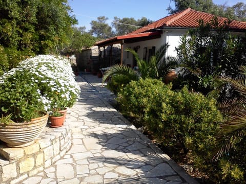 Patio, Facade/entrance, Spring, Summer, Garden, Balcony/Terrace, Garden view