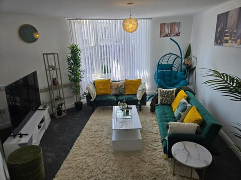 Living room, air conditioner