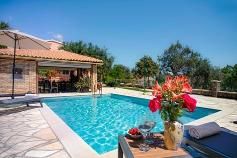 Patio, Day, Pool view, Swimming pool, sunbed