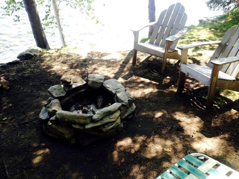 Charming Lakefront Cabin Rental with a Fire Pit near Brownville, Maine Cabin in Northeast Piscataquis
