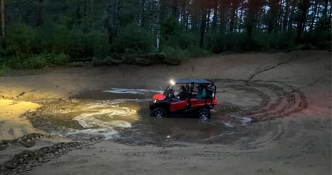 Pet Friendly Glamping in a Vintage Hay Wagon to Discover the Adirondacks House in Brantingham