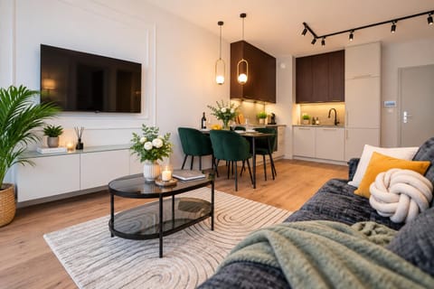 Living room, oven, kitchen