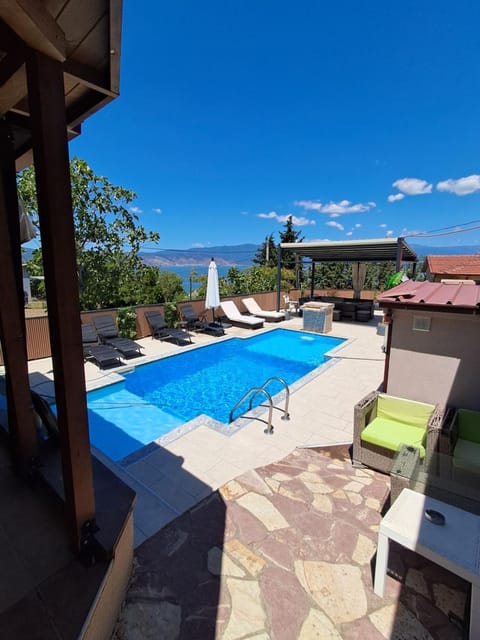 Natural landscape, View (from property/room), Pool view, Swimming pool, sunbed