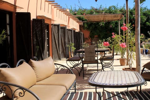 Property building, Patio