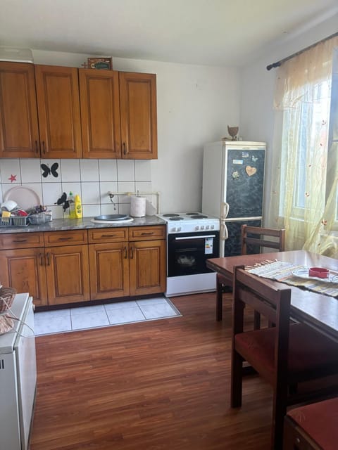 Kitchen or kitchenette, Dining area, oven, stove