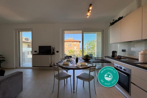 Modern Design Garage and Terrace with Sea View Apartment in Porto San Giorgio