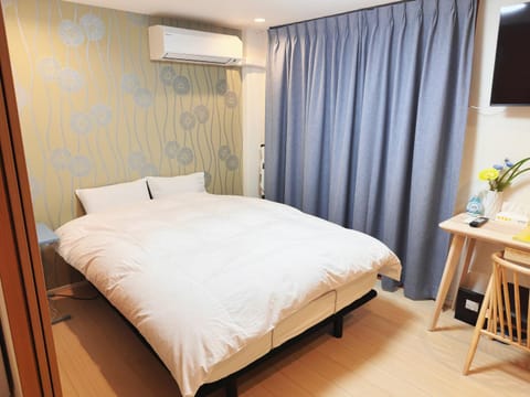 Bed, TV and multimedia, Kitchen or kitchenette, Photo of the whole room, Dining area, Bedroom, hair dresser, internet, air conditioner