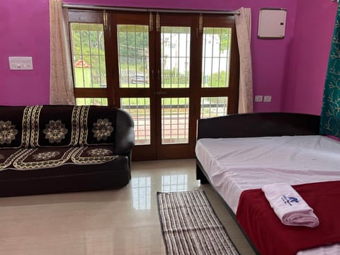Bed, Living room, Photo of the whole room