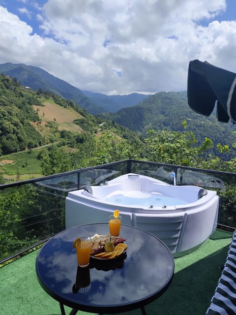 Day, Natural landscape, Hot Tub, Mountain view, Pool view, Swimming pool