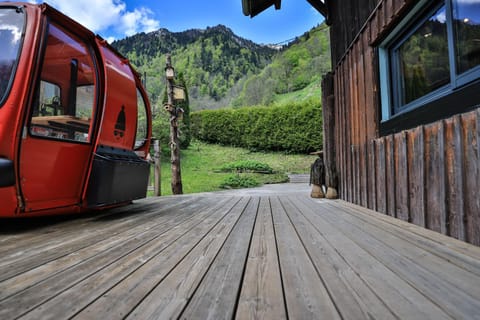 Natural landscape, Balcony/Terrace, Mountain view