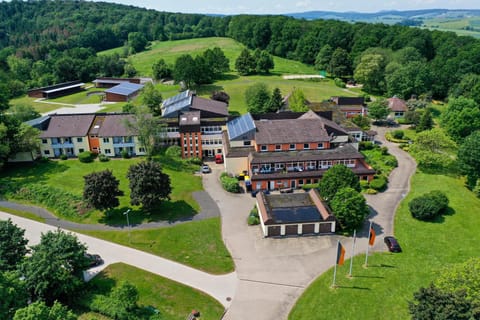 Property building, Natural landscape, Bird's eye view