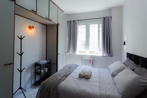 Bed, Photo of the whole room, Bedroom, towels, wardrobe