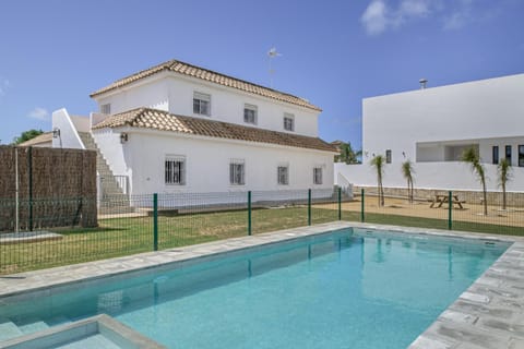 Property building, Living room, Swimming pool