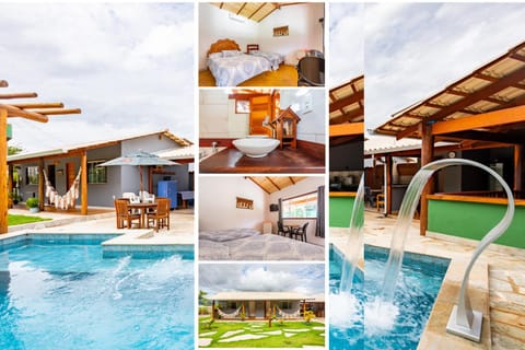 Patio, Day, Natural landscape, Pool view, Swimming pool, sunbed