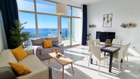 Balcony/Terrace, Living room, Dining area, Sea view