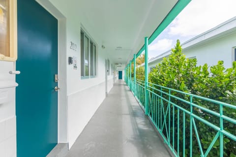 Property building, Patio