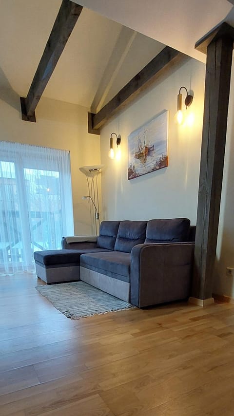 Studio apartamentas keturiems ATOSTOGOS NIDOJE Apartment in Klaipėda County, Lithuania