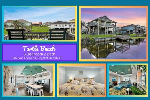 Turtle Beach House in Bolivar Peninsula