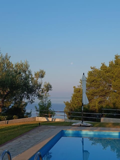 Natural landscape, Pool view, Sea view, Swimming pool