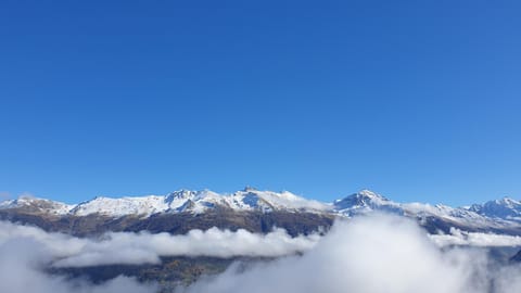 Day, Natural landscape, Winter, Mountain view