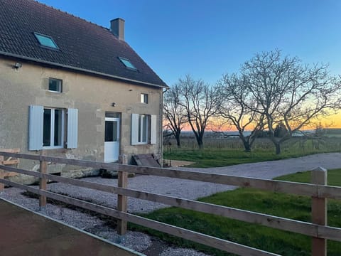 Property building, Natural landscape, Sunset