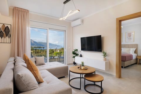TV and multimedia, Living room, Seating area, Mountain view, Sea view