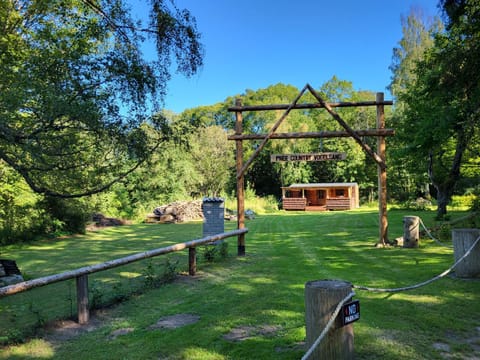 Property building, Garden