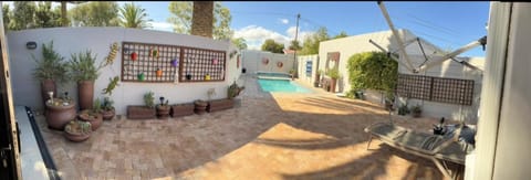 Pool view, sunbed