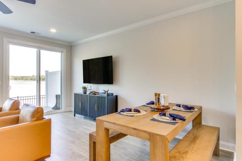 Steps to Lake Greenwood Waterfront Gem with Patio House in Lake Greenwood