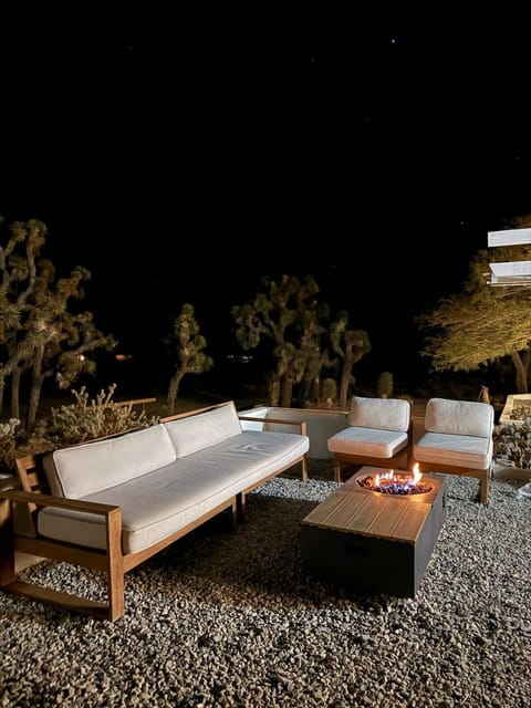 Night, Natural landscape, Seating area