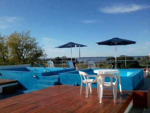 Patio, Day, Lake view