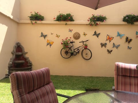 Bird's eye view, BBQ facilities, Balcony/Terrace