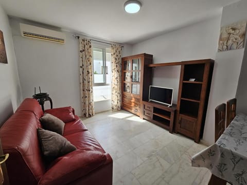 Living room, air conditioner