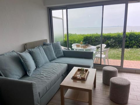 Living room, Seating area, Garden view, Sea view
