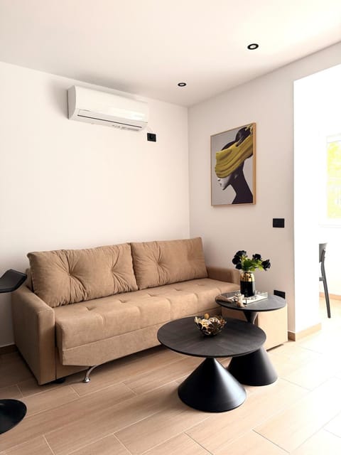 Living room, Seating area, air conditioner