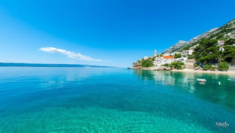 Beach, Mountain view, Sea view