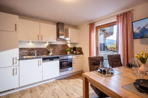 Kitchen or kitchenette, stove, kitchen